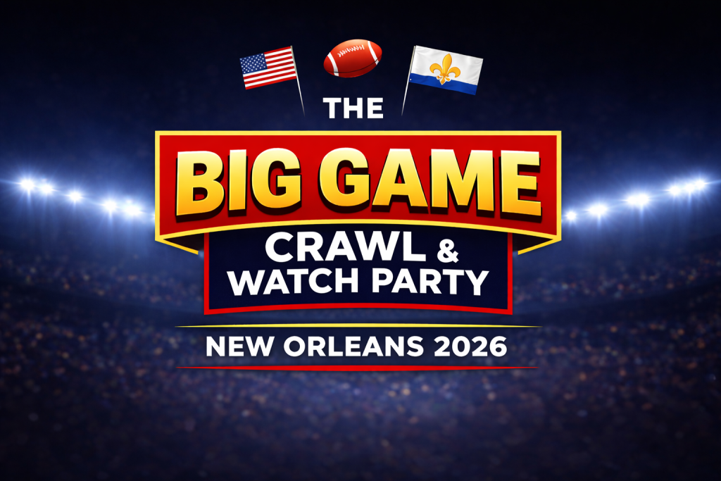 NEW ORLEANS BIG GAME BAR CRAWL