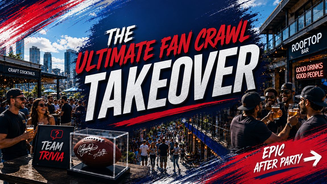The Ultimate Fan Crawl Takeover