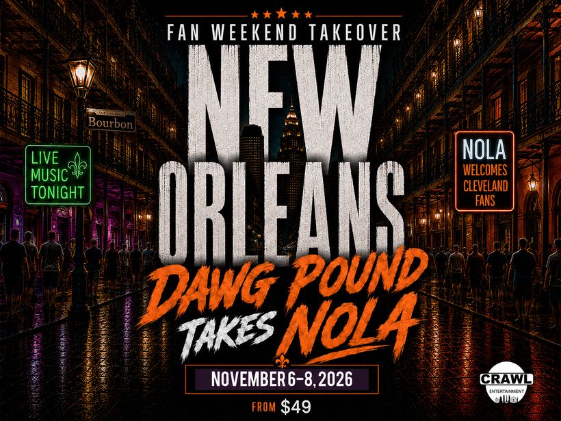Dawg Pound Takes NOLA, November 6 to 8, 2026