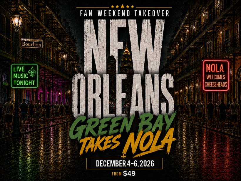 Green Bay Takes NOLA, December 4 to 6, 2026