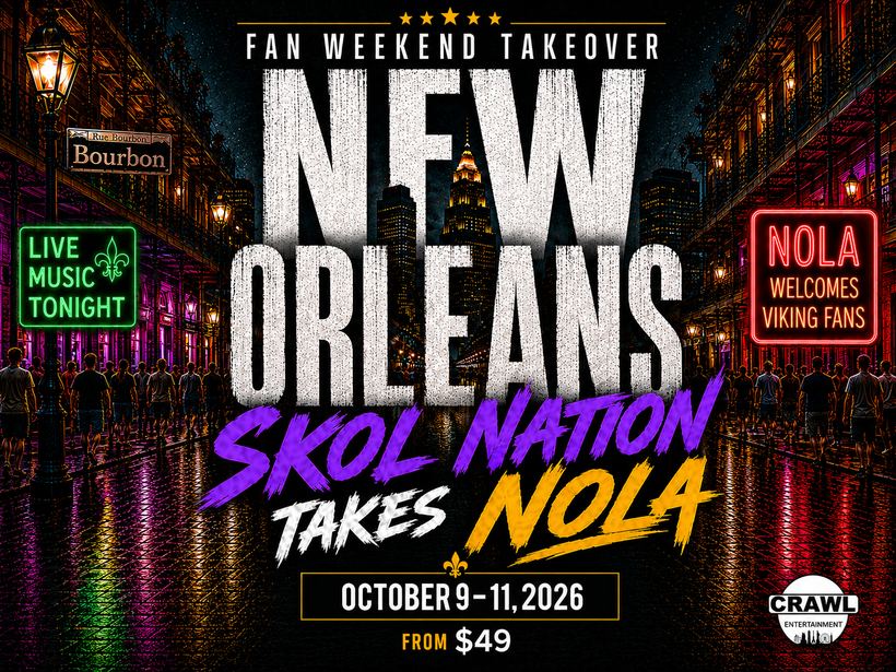 Skol Nation Takes NOLA, October 9 to 11, 2026
